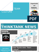 Toyota's Team Culture