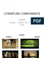 Literature Components: Poems Novel: Catch Us If You CAN