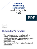 Fashion MKT MGT Place - Session 10