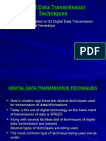 Digital Data Transmission Techniques