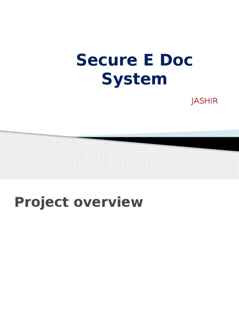 Secure E Doc System Kadeeja | PDF | Databases | Computer File