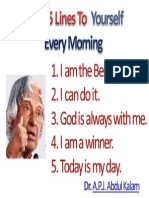 ABDUL KALAM GREAT 5 LINES