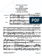 Stravinsky - Histoire Du Soldat Suite_Score