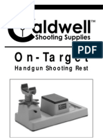 On-Target: Handgun Shooting Rest