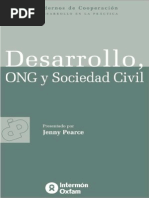 Desarrollo, ONG´s y Sociedad Civil