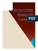 2015 Daily Scipture Reading Guide Month of June - 1