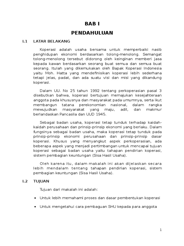 Makalah Koperasi