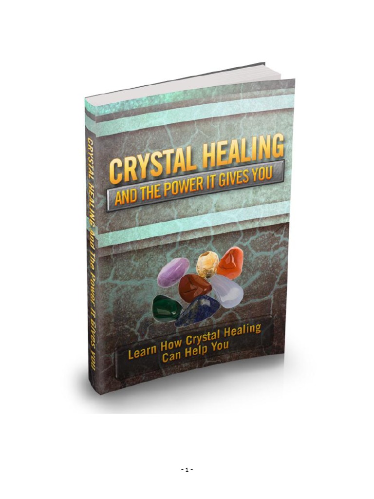 Crystal Healing PDF Chakra Silicon Dioxide