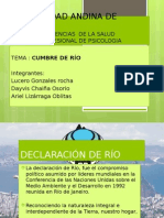 Cumbre de Río