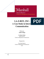 LA-Z-BOY INC. A Case Study in Internal Communication