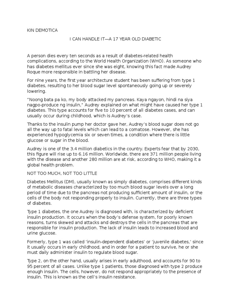 Diabetes statistics essay 08 image