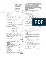 ANS Discrete Probability Distribution TEST1