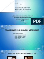 Briefing Praktikum Embriologi Veteriner.2013