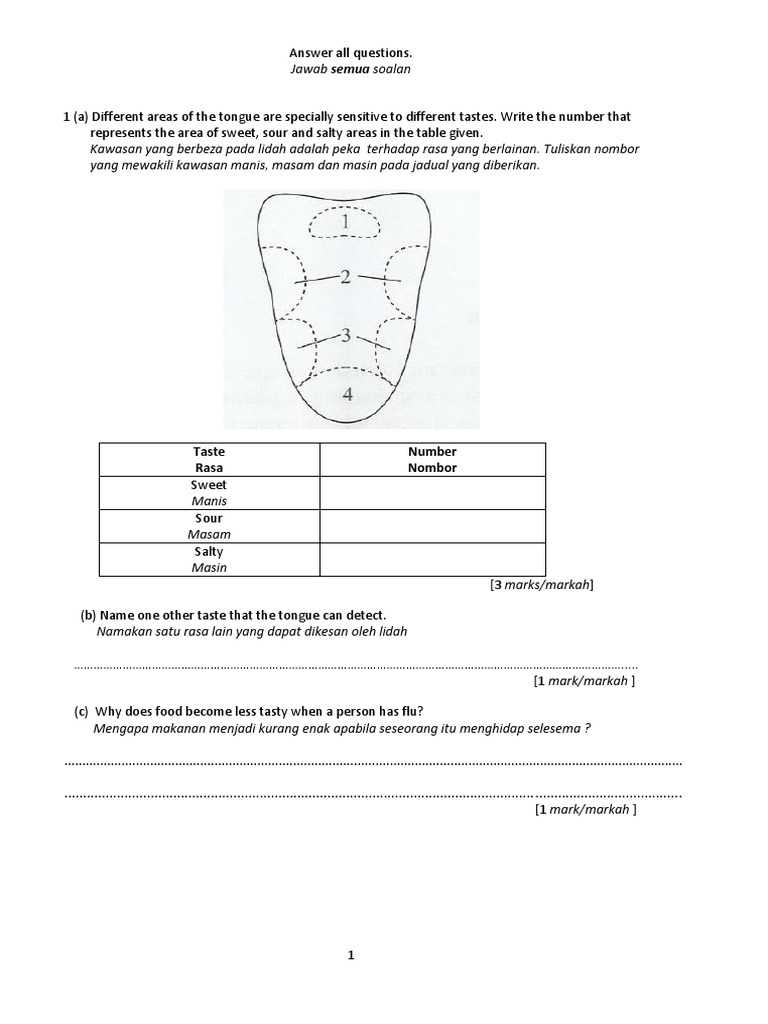 Soalan PAT Sains Tingkatan 2 PDF