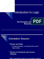 Introduction To Logic: The Principles and Practice of Reasoning
