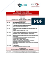 Peru Program in PDAC 2015