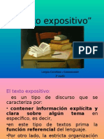 Texto Expositivo Parrafos y Formas