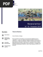 Newsletter CAMMP n.º 18 de Fevereiro de 2015