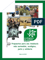 Propuestas Ambientales Para Las Proximas Elecciones Andaluzas 2015, (Documento Completo)