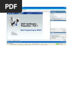 SAS Base Certification Preparatio Document_part 1