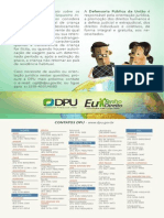 Panfleto DPU - Convenção de Haia