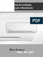 Manual técnico de instalação e manutenção de equipamentos de ar condicionado