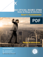 Curso 27005 RiskManager/Gestor Del Riesgo de Información