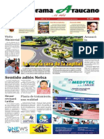 Periódico Panorama Araucano edición N° 14 año 2015.