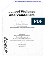 School Violence and Vandalism by Owen Kiernan