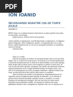 Ioanid, Ion - Inchisoarea Noastra Cea de Toate Zilele - V5