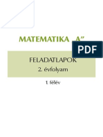 H-Amat0201 Feladatlap 1felev