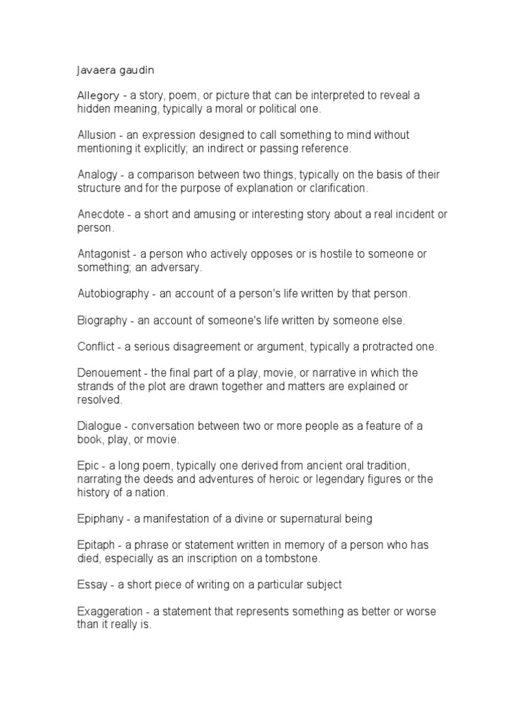 Allegory 2 | PDF | Poetry
