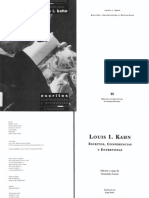 Louis Kahn Conferencias y Escritos