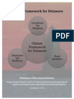 The Climate Framework for Delaware