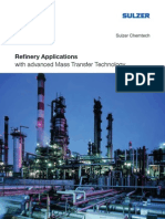 Refinery Applications With Advanced Mass Transfer Technology
