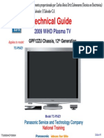 Panasonic TC-P54Z1 (Chassis GPF12ZU) 12th Generation 2009 Technical Guide Training PLASMA