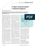 The Poppelreuter Figure Visual Perceptual