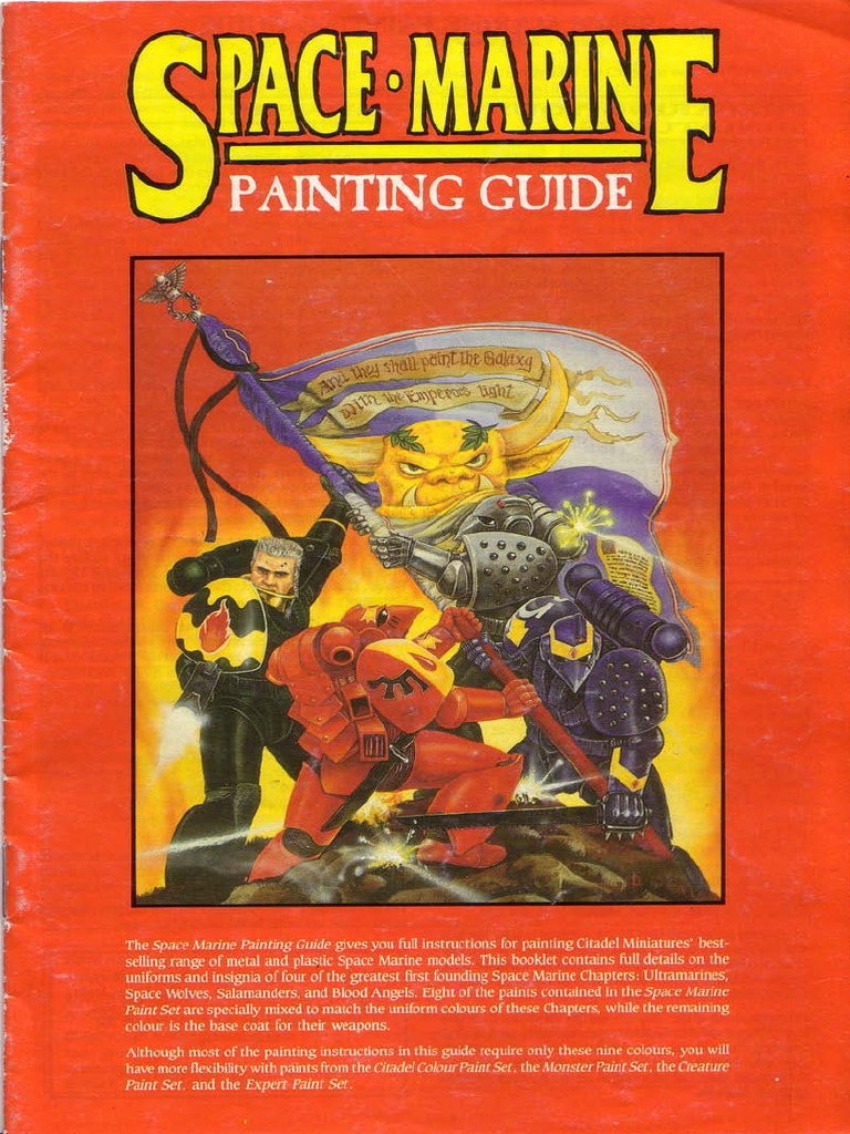 How To Paint Space Marine 1 St Ed Eng Pdf
