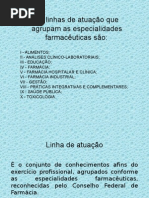 atribuições e competências do profissional farmacêutico