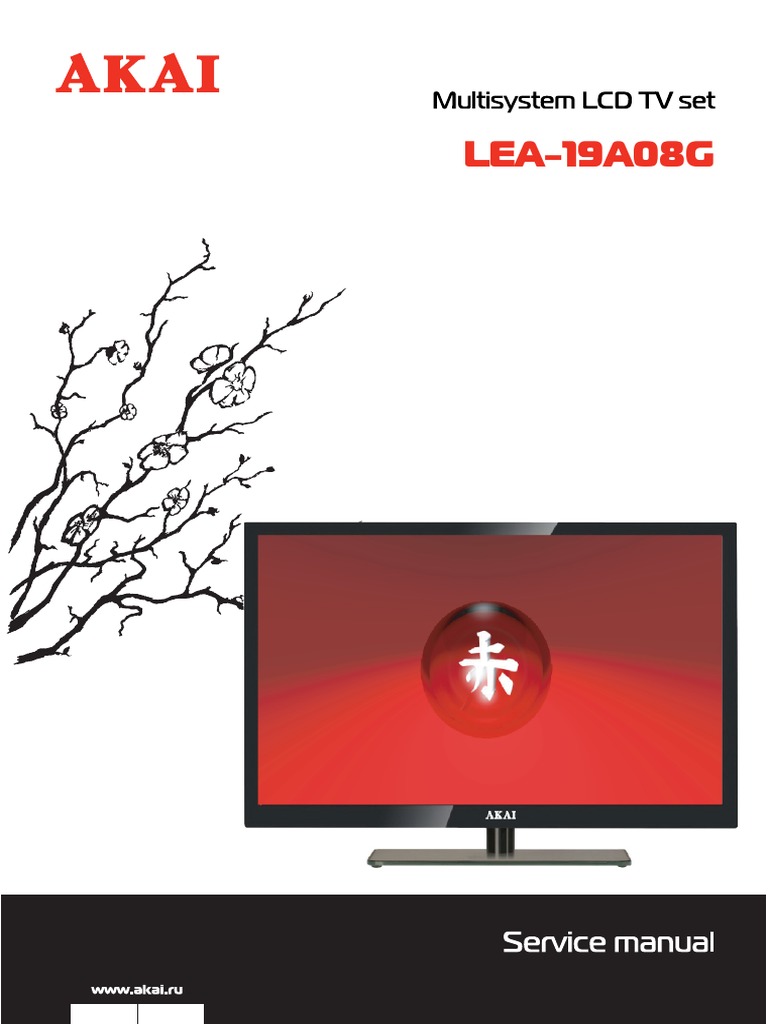 Akai LEA-19A08G Manual de Servicio LCD | Printed Circuit Board | Soldering