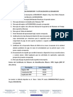 Requisitos Inscripcion NIM