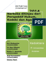 Narkoba ditinjau dari Perspektif Hukum, Kodeki dan Agama