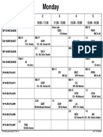 Spring 2015 Timetable V1 CS
