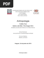 Portfólio antropologia