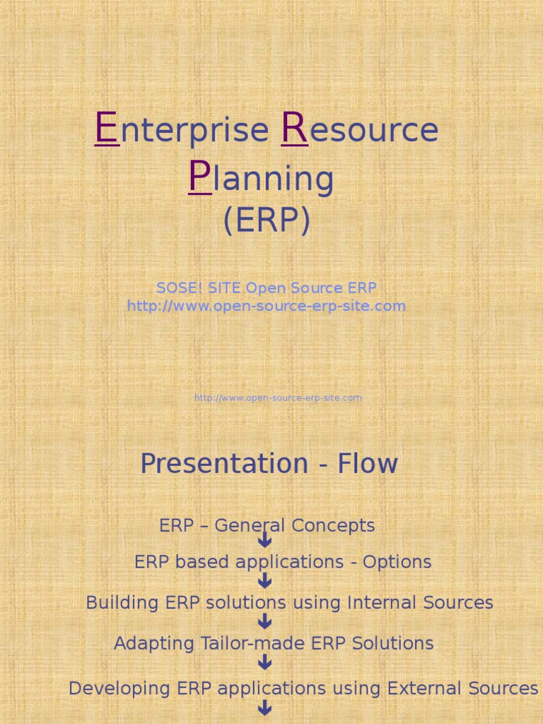 ERP Selection and Implementation Guide | PDF | Enterprise Resource ...