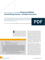 Crisis Economica y Crisis Etica - RSE y Virtudes Humanas