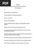 Legal Latin Phrases and Maxims Guide | PDF | Burden Of Proof (Law ...