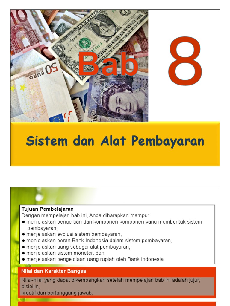 Bab 8 Sistem Alat Pembayaran