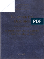 Bobbio, Norberto - El Problema de La Paz y Las Vias de La Guerra. Ed. Altaya 1998