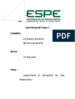 Informe Termocupla